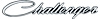 PS500119 Metal Sign Photorealistic; Challenger Logo; Measures 20" X 4"