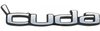 PS500120 Metal Sign Photorealistic; 'Cuda Logo; Measures 20" X 4" - image 2