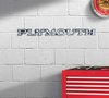 PS500122 Metal Sign Photorealistic; Plymouth Logo; Measures 23" X 2" - image 2