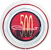 PS500124 Metal Sign Photorealistic; Coronet 500 Medallion; Measures 12" X 12"