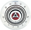 PS500125 Metal Sign Photorealistic; Charger Medallion; Measures 12" X 12"