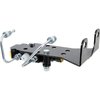 PV29201B GM Proportioning Valve & Bracket Kit, Disc/Drum, Bottom Mount, Fits 1/2" & 9/16" Master Cyl Ports, Black