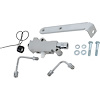 PV49200C GM Proportioning Valve & Bracket Kit, Disc/Disc, Left Side Mount, Fits 1/2" & 9/16" Master Cyl Ports, Chrome