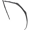 PW1078L 1973-80 Chevrolet/GMC Truck; Door Glass Run Weatherstrip; With Division Bar Felt; LH Side - image 1