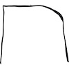 PW1080 1981-91 Chevy, GMC Pickup, Blazer/Jimmy, Suburban; Door Glass Run Weatherstrip; LH Drivers Side - image 1