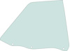 QG3433T Quarter Glass-1965-66 Impala/Full-Size; Convertible; RH; Tinted - image 1