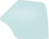 QG3679T Quarter Glass-1966-67 Caprice 2-Door Hardtop Tinted; RH - image 1