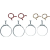 R085677 1958-68 Radiator And Heater Hose Clamp Set; Includes 5/8 in./3/4 in. Corbin Clamps/2-1/16 in./2-1/4 in. Tower Clamps