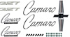 R1071 1968 Camaro; Exterior Emblem Kit; Standard Models; with 327 Engine - image 1