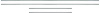 R1115 1968 Chevelle/Malibu Coupe Door Panel Molding Set - image 1