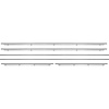 1968-70 GTO COUPE DOOR PANEL MOLDING SET - image 1