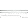 R149 Door Panel Molding Set 1967 Camaro, Firebird; Deluxe Interior; 4 Piece Set - image 1