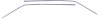 Roof Drip Molding Kit 1966-67 Chevy II/Nova Coupe - image 1