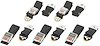 R187 1965-66 Impala, Nova, Chevelle, Deluxe Interior Seat Belt Set, 5 Piece Set - image 1