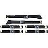 R198 1967-72; Chevrolet / GMC Suburban; Seat Belt Set; Retractable RH and LH; Non-Retractable Center; 6-Pcs - image 1