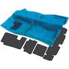 R2004 Molded Carpet And Underlay Set 1967 Camaro; Bright Blue - image 2