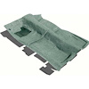 R2011 1968 Firebird Molded Carpet and Underlay Set ; Dark Teal Blue - image 1