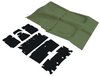 R2114M 1971-1972 Camaro/Firebird; Molded Carpet And Underlay Set; For 4/Speed Transmission; Moss Green - image 2