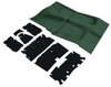 R2198 1970 Camaro/Firebird; Molded Carpet And Underlay Set; For Automatic Transmission; Green - image 2