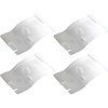 R2551 1965 Nova SS; Door and Quarter Panel Molding Clip Set Of 4 Plastic Screw In Clips - image 1