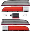 R278142 1979-81 Pontiac Trans Am; Tail Lamp and Fuel Door Assembly Kit; For Models without Firebird Emblem - image 2