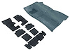 R2977 1985-92 F-Body; Carpet And Underlay Set; Passenger And Hatch Area; Cut Pile; Flame Red - image 1