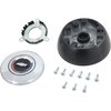 R301181 1973-91 Chevrolet/GMC; Comfort Grip Cushioned Steering Wheel Kit; 3-Spoke; Silver Spokes; Black Grip - image 3