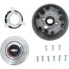 R301181 1973-91 Chevrolet/GMC; Comfort Grip Cushioned Steering Wheel Kit; 3-Spoke; Silver Spokes; Black Grip - image 4