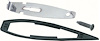 Remote Door Mirror Mounting Kit 1968-1969 Camaro - image 1