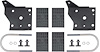 R325 Mono To Multi Leaf Conversion Hardware Kit 1968-69 Camaro/Firebird with 3" U Bolts & T Bolts - image 1