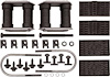 Rear Multi-Leaf Spring Installation Kit 1970-81 Camaro/Firebird