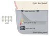 R386 Nylon Door Panel Clip Set; 8 Piece - image 2