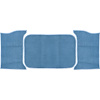R442903 1961 Chevrolet Impala; Hardtop/Coupe; Trunk Mat Carpet w/ Pad; Loop; Medium Blue - image 1