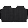 R443401 1966-67 Chevrolet Impala; Coupe Trunk Mat Carpet w/ Pad; Loop; Black - image 1