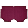 R443421 1966-67 Chevrolet Impala; Coupe Trunk Mat Carpet w/ Pad; Loop; Maroon - image 1