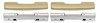 R4805 Standard Front Arm Rest Kit; 1965-67 Nova, 1967 Camaro / Firebird Gold - image 1