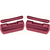 R4902 Front Arm Rest Kit 1968-72 Standard Red - image 1