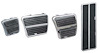 R5010 Pedal Pad Kit-1972-81 GM-Manual Trans-8 Piece set - image 1