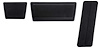 R5011 1969 Firebird Pedal Pad Kit - Auto Trans - 3 piece - image 1