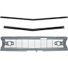 R5026 Standard Grill Kit Without Headlamp Bezels 1968 Camaro - image 1