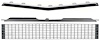 R50271C 1967-68 Camaro RS; Stage 1 Grill Kit; Grill and Grill Moldings Only; With Chrome Accents - image 1