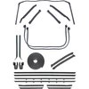 R5119 Deluxe Interior Weatherstrip Kit with OEM Style Felts 1968-69 Camaro/Firebird Convertible - image 2