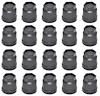 R5142 Lug Nuts Caps-1982-92/95-99 Lug Nut Caps-Dark Gray - image 1