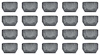 R5143 1982-94 Camaro, Firebird, Regal; Wheel Lug Nut Set; for Steel Wheels; 12 mm-1.5 mm; 20 Piece Set; for Various GM Models - image 1