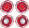 Tail Lamp Lens Set 1970-1971 Chevy Camaro RS - image 1