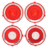 R530 Tail Lamp/Back Up Lens Kit Without Chrome Trim Ring (1st Design) 1970-71 Camaro Standard - image 1