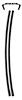 R5410 1967-69 Camaro, Firebird; Door Jamb Windlace; Pinchweld; for Body Lock Pillar; Economy, with Mounting Clips - image 1