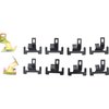 R605 1968-74 Nova/X-Body; Windshield Molding Clip Set; Lower; 10 Pieces - image 2