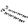 R606 1975-79 Nova/X-Body; Windshield Molding Clip Set; Lower; 10 Pieces - image 1