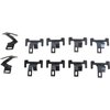 R606 1975-79 Nova/X-Body; Windshield Molding Clip Set; Lower; 10 Pieces - image 2